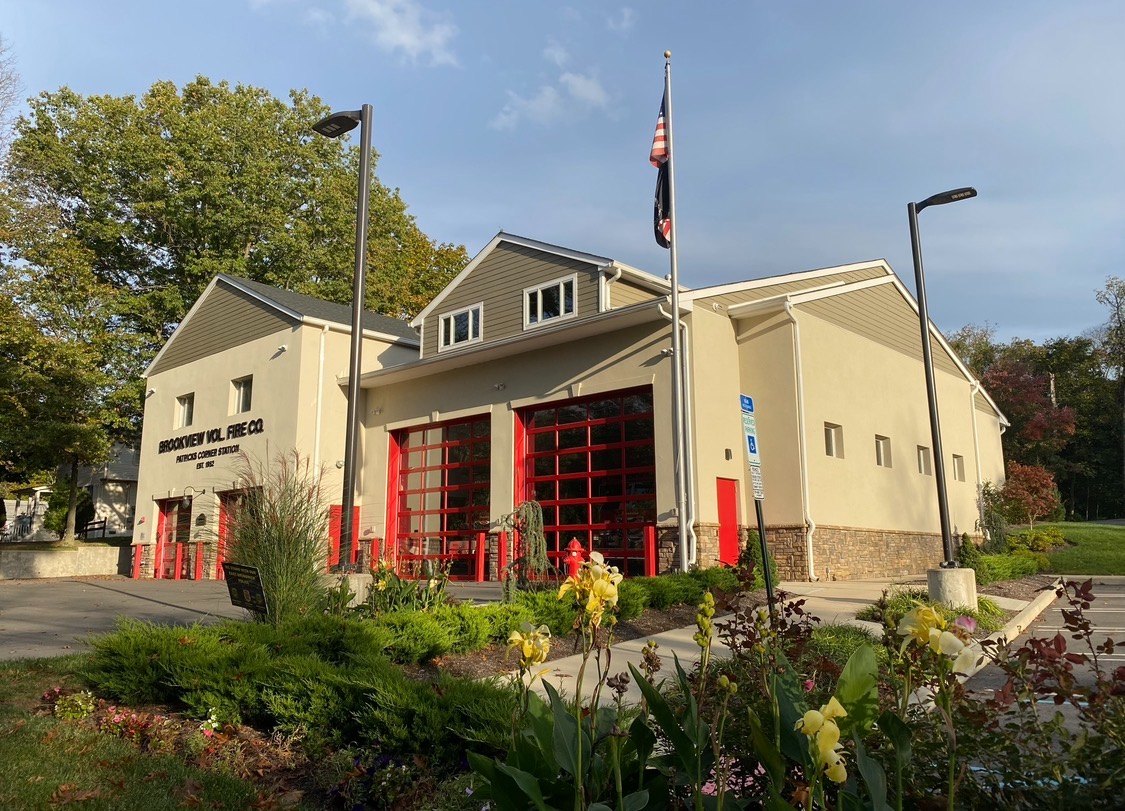 Fire and rescue squad building by Kurt J. Ludwig, AIA
