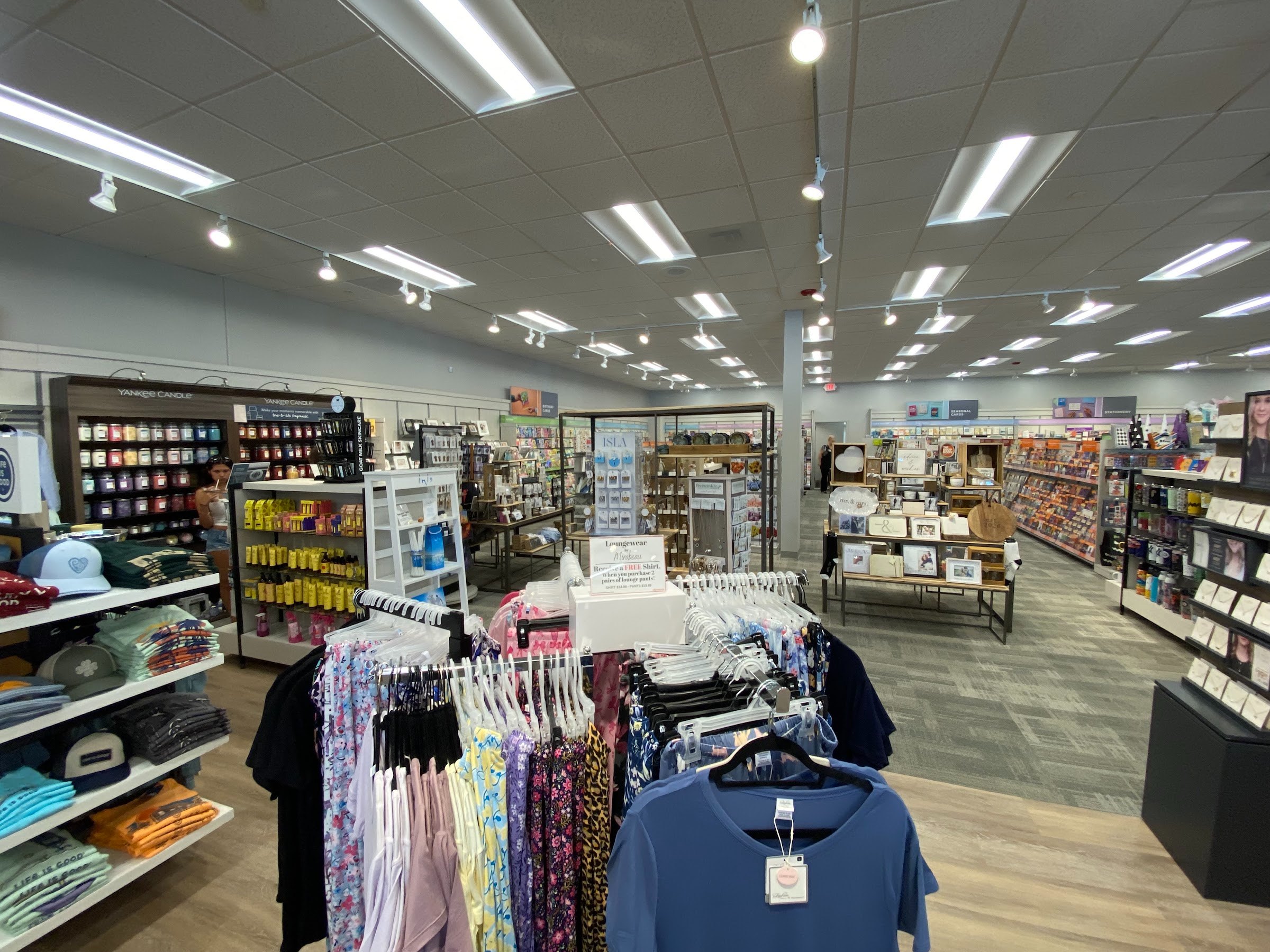 Interior of the Norman’s Hallmark store at Ryders Crossing in Milltown, NJ